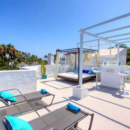 1108 Beachfront 2 Apartments With Roofterrace 80Mtrgt Beach 3 Pools Marbella Eksteriør billede