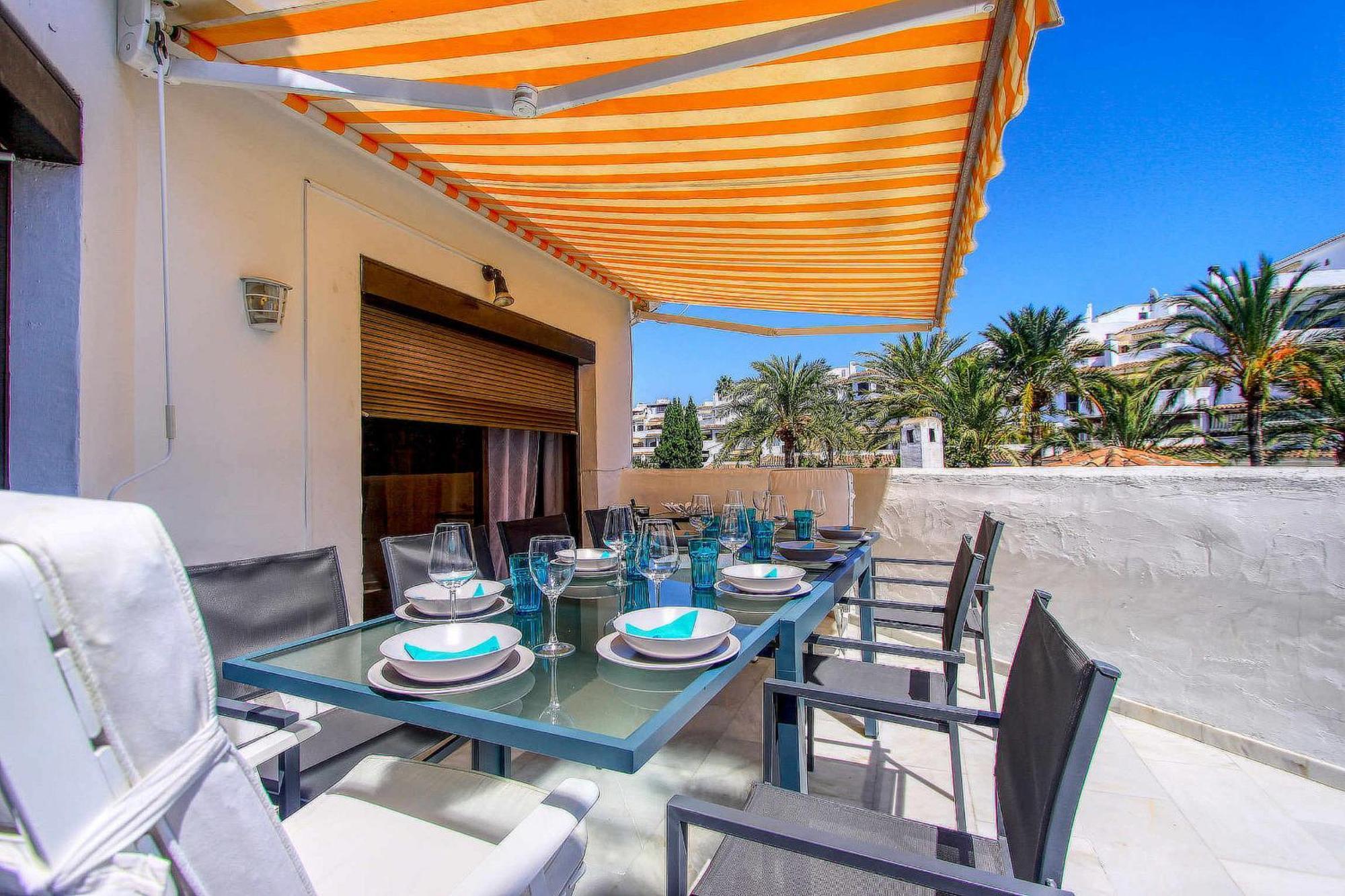 1108 Beachfront 2 Apartments With Roofterrace 80Mtrgt Beach 3 Pools Marbella Eksteriør billede