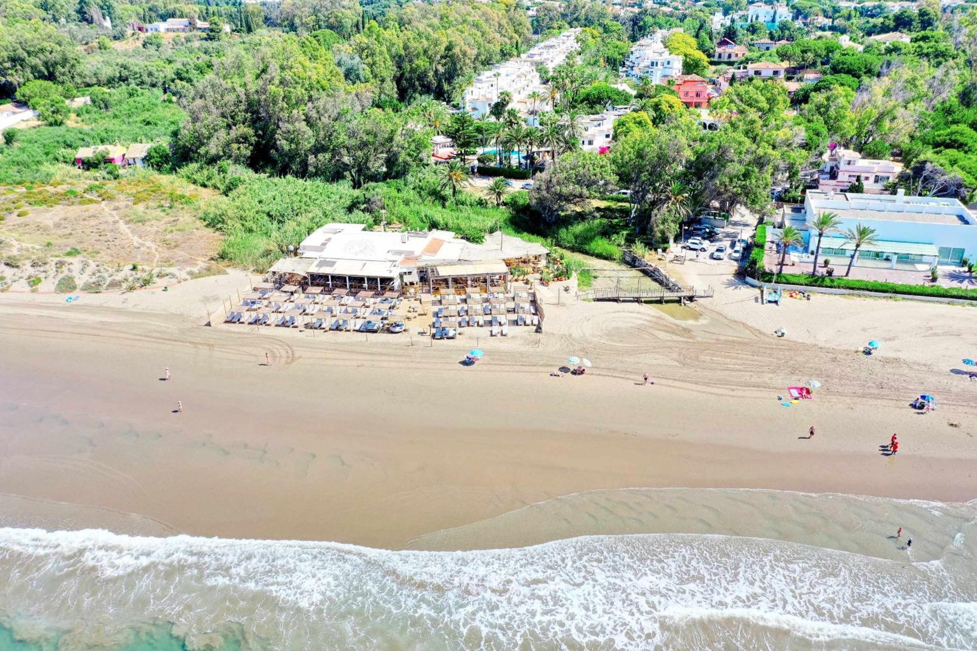 1108 Beachfront 2 Apartments With Roofterrace 80Mtrgt Beach 3 Pools Marbella Eksteriør billede