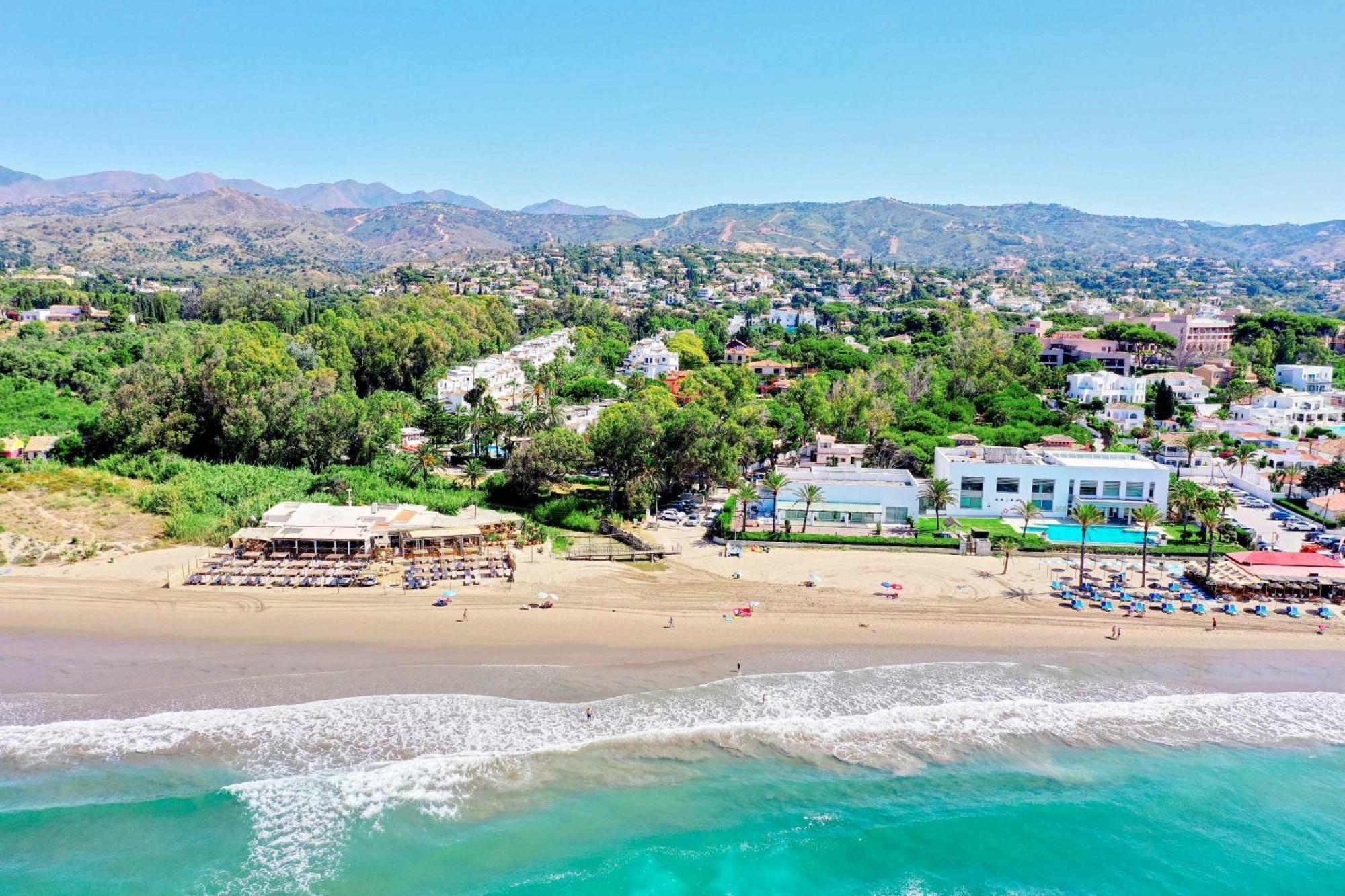 1108 Beachfront 2 Apartments With Roofterrace 80Mtrgt Beach 3 Pools Marbella Eksteriør billede