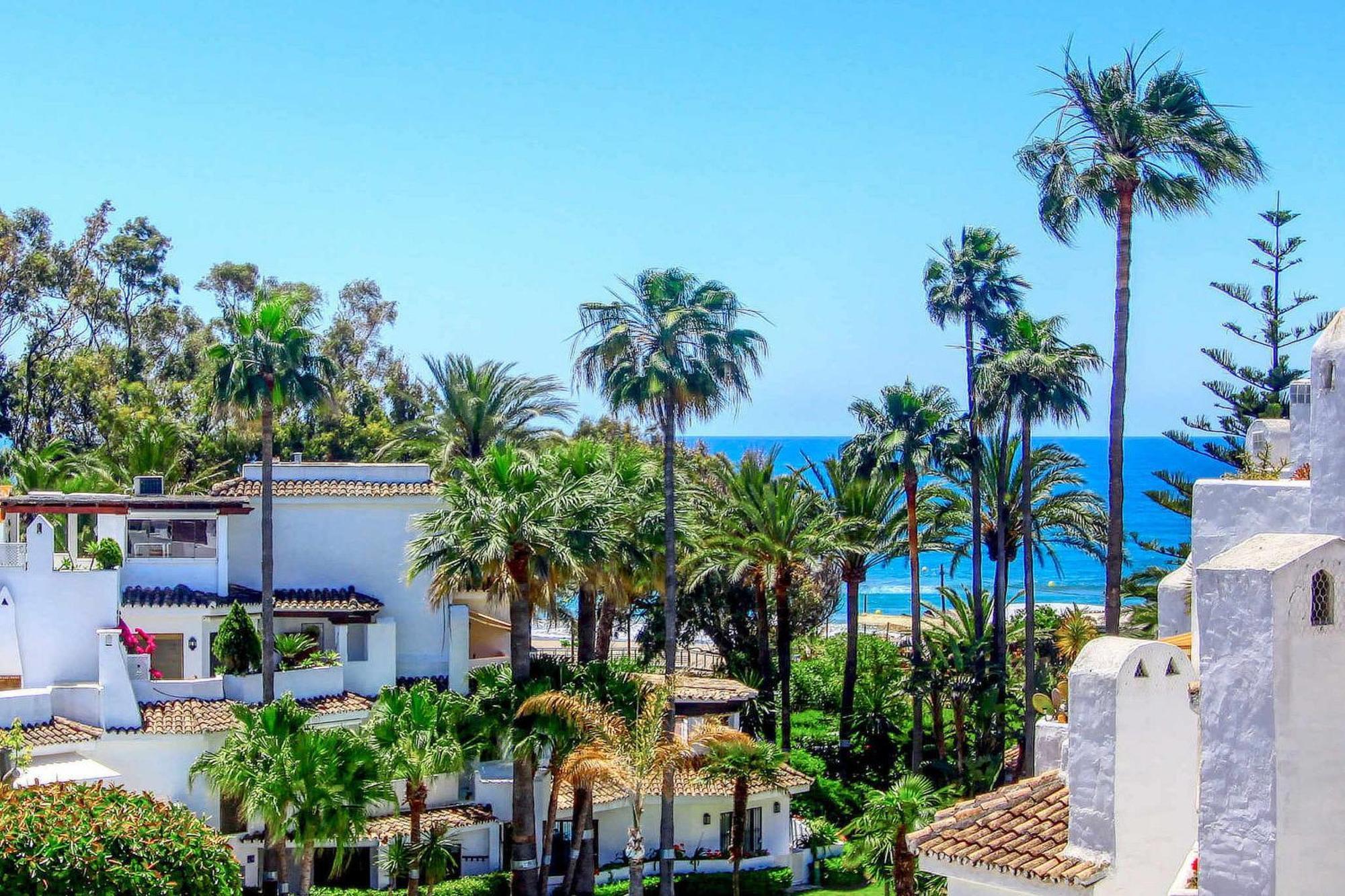 1108 Beachfront 2 Apartments With Roofterrace 80Mtrgt Beach 3 Pools Marbella Eksteriør billede